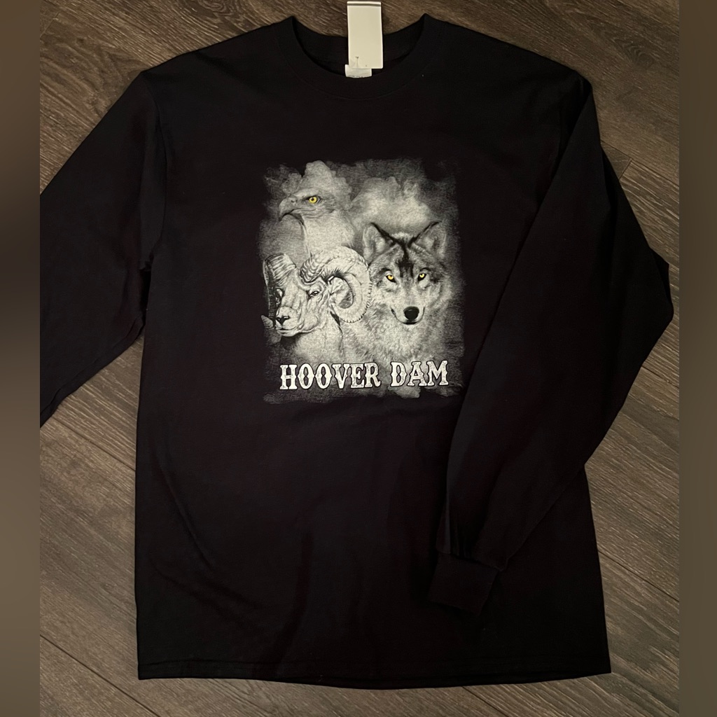 Nwt Vintage Long Sleeve T From Hoover Dam Sz M